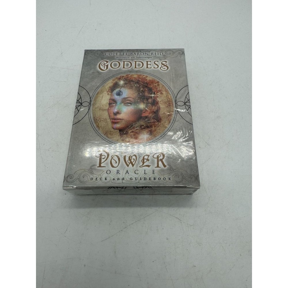 Goddess Power Oracle Cards Deck and Guidebook New Sealed Colette Baron-Reid